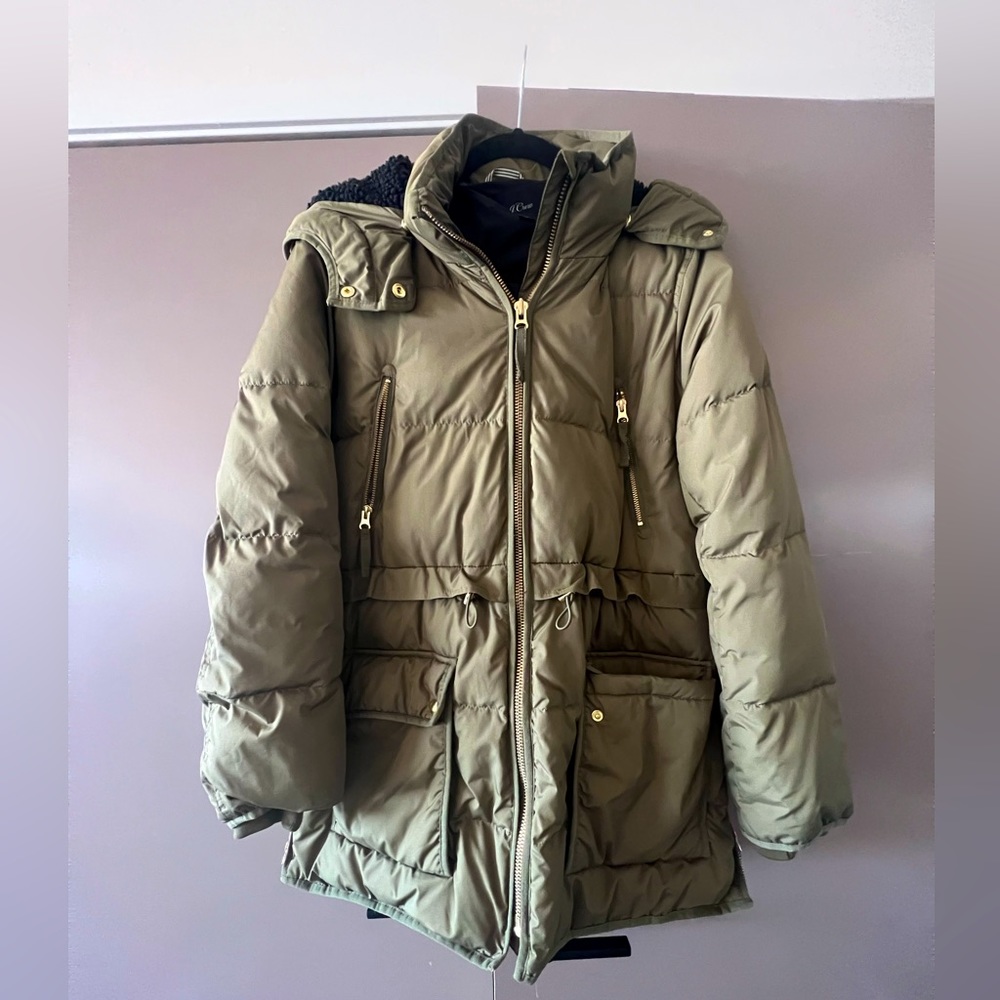 Jcrew Puffer Coat